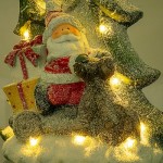 Светящийся Дед Мороз с подарками, 3481