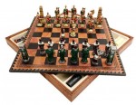 Набор ItalFama Римляне против варваров шахматы + шашки + нарды, 3001