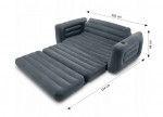 Надувная кровать-трансформер Intex (203см x 224см x 66см), 2842